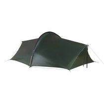 TFS Enran 2 435g 2-person ultralight trekking pole tent in Green — closed rainfly