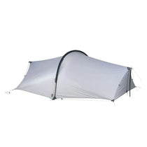 TFS Enran 2 435g 2-person ultralight trekking pole tent in Grey — closed rainfly