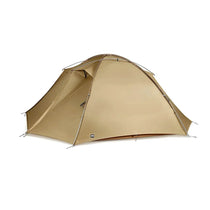 TFS Stars 3 tent in Desert Yellow with closed rainfly — 3-person 3.5-season backpacking tent